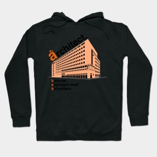 Architect Because Engineers Need Babysitters Hoodie